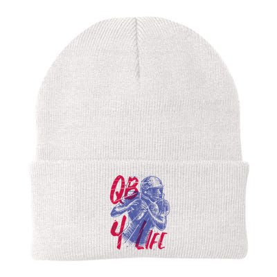 Quarterback For Life Football Player Beanie