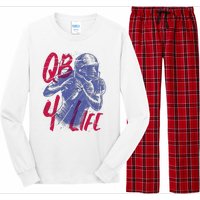 Quarterback For Life Football Player Long Sleeve Pajama Set