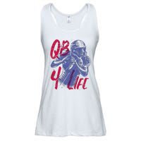 Quarterback For Life Football Player Ladies Essential Flowy Tank