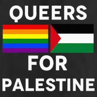 Queers For Palestine Cool Comfort Performance Bucket Hat