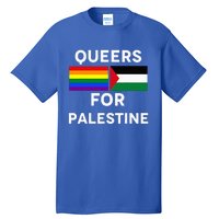 Queers For Palestine Tall T-Shirt