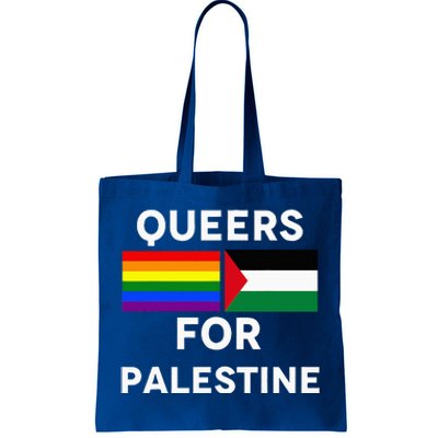 Queers For Palestine Tote Bag