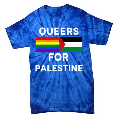 Queers For Palestine Tie-Dye T-Shirt