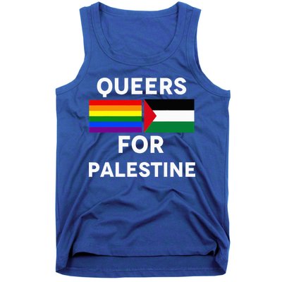 Queers For Palestine Tank Top