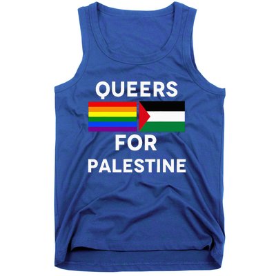 Queers For Palestine Tank Top