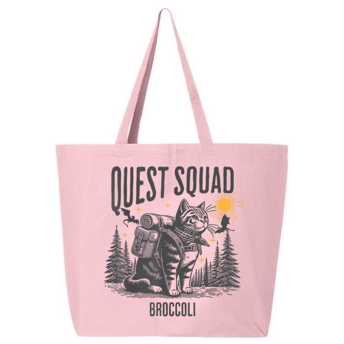 Quest Fantasy Squad Broccoli Funny Cat 25L Jumbo Tote