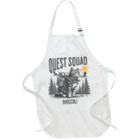 Quest Fantasy Squad Broccoli Funny Cat Apron
