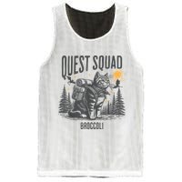 Quest Fantasy Squad Broccoli Funny Cat Mesh Reversible Basketball Jersey Tank
