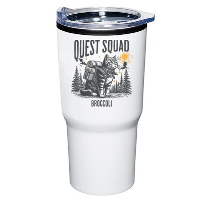 Quest Fantasy Squad Broccoli Funny Cat Tumbler