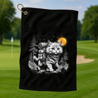 Quest Fantasy Squad Broccoli Cat Funny Lovers Gaming Apparel .Png Golf Towel