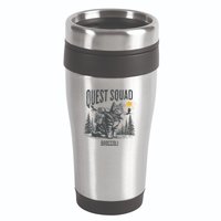 Quest Fantasy Squad Broccoli Funny Cat 16oz Travel Tumbler