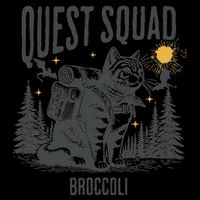 Quest Fantasy Squad Broccoli Funny Cat 16oz Travel Tumbler