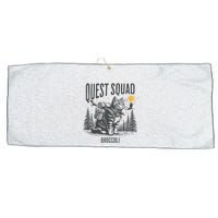 Quest Fantasy Squad Broccoli Funny Cat Large Microfiber Waffle Golf Towel