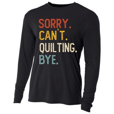 Quilting For Sorry CanT Quilting Bye Cooling Performance Long Sleeve Crew