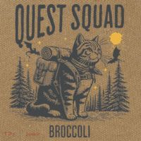 Quest Fantasy Squad Broccoli Cotton Canvas Backpack