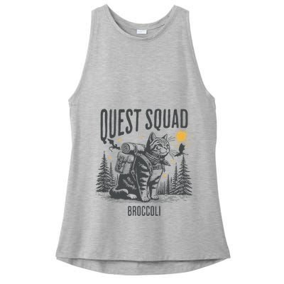 Quest Fantasy Squad Broccoli Ladies PosiCharge Tri-Blend Wicking Tank