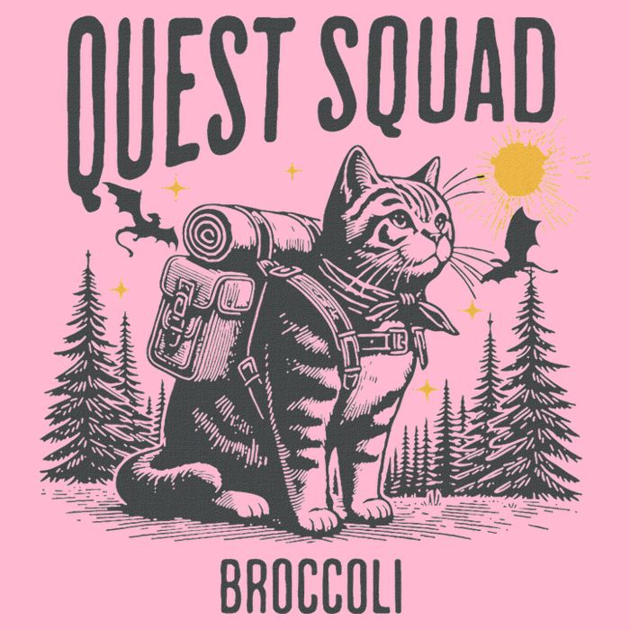 Quest Fantasy Squad Broccoli Kids Long Sleeve Shirt