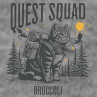 Quest Fantasy Squad Broccoli Hooded Wearable Blanket