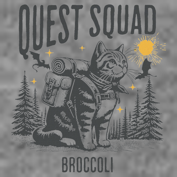 Quest Fantasy Squad Broccoli Hooded Wearable Blanket