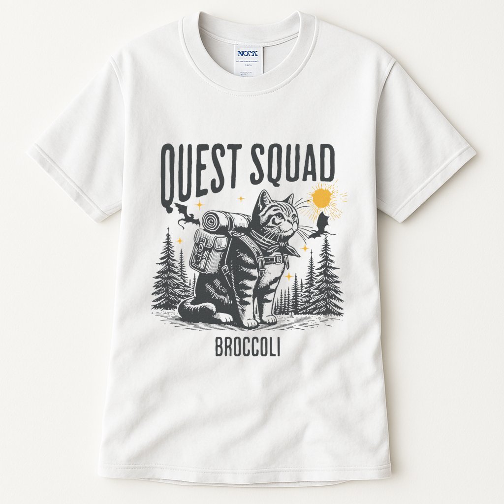 Quest Fantasy Squad Broccoli Tall T-Shirt
