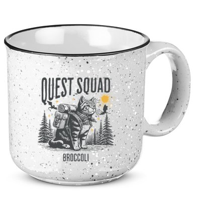 Quest Fantasy Squad Broccoli 15oz Campfire Ceramic Mug