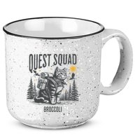 Quest Fantasy Squad Broccoli 15oz Campfire Ceramic Mug