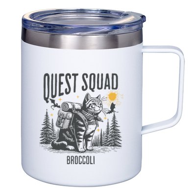 Quest Fantasy Squad Broccoli 12oz Stainless Steel Coffee Mug