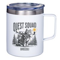 Quest Fantasy Squad Broccoli 12oz Stainless Steel Coffee Mug