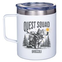 Quest Fantasy Squad Broccoli 12oz Stainless Steel Coffee Mug