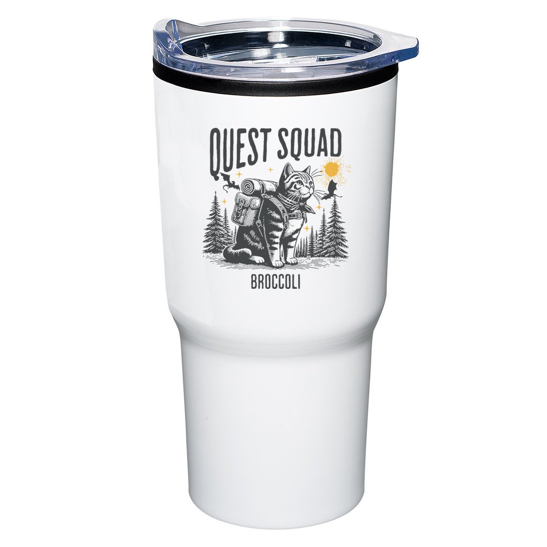 Quest Fantasy Squad Broccoli Tumbler
