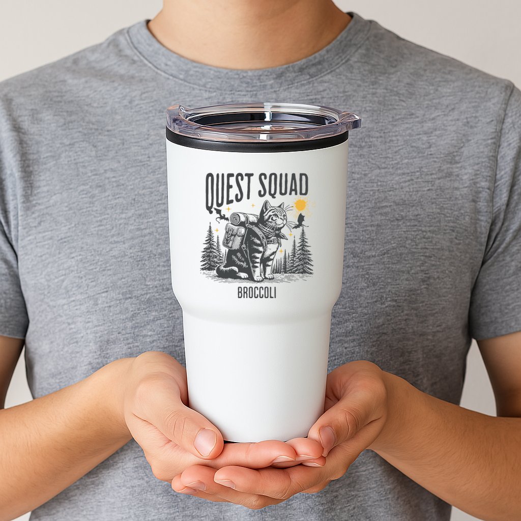 Quest Fantasy Squad Broccoli Tumbler
