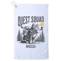 Quest Fantasy Squad Broccoli Golf Towel