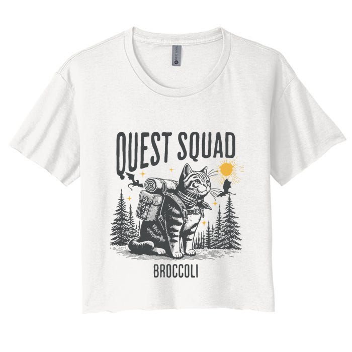 Quest Fantasy Squad Broccoli Crop Top