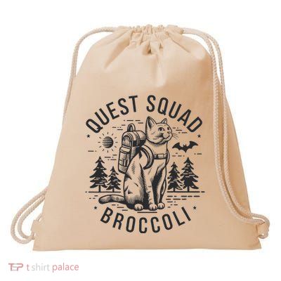 Quest Fantasy Squad Broccoli Drawstring Bag