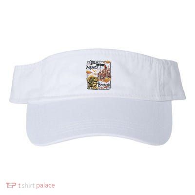 Quest Fantasy Squad Broccoli Funny Cat Valucap Bio-Washed Visor