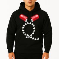 Qanon Follow The White Rabbit Red Pill Q Anon Pilled Hoodie