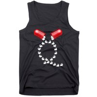 Qanon Follow The White Rabbit Red Pill Q Anon Pilled Tank Top