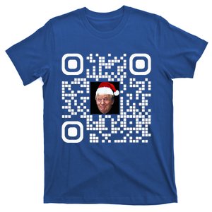 Qr Funny Trump Maga Santa Hat Trump Dancing Code T-Shirt