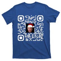 Qr Funny Trump Maga Santa Hat Trump Dancing Code T-Shirt