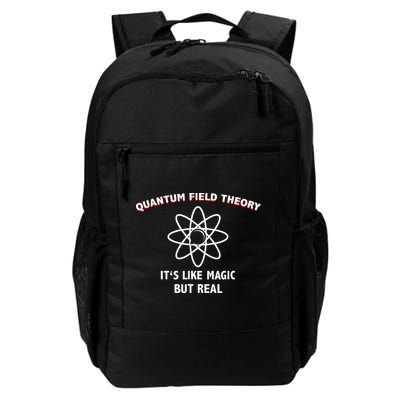 Quantum Field Theory ItS Like Magic Scientist Teacher Daily Commute Backpack