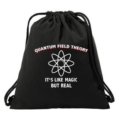 Quantum Field Theory ItS Like Magic Scientist Teacher Drawstring Bag