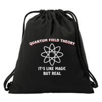 Quantum Field Theory ItS Like Magic Scientist Teacher Drawstring Bag
