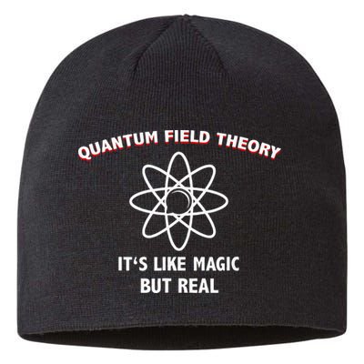 Quantum Field Theory ItS Like Magic Scientist Teacher Sustainable Beanie