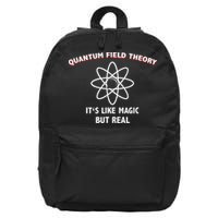 Quantum Field Theory ItS Like Magic Scientist Teacher 16 in Basic Backpack