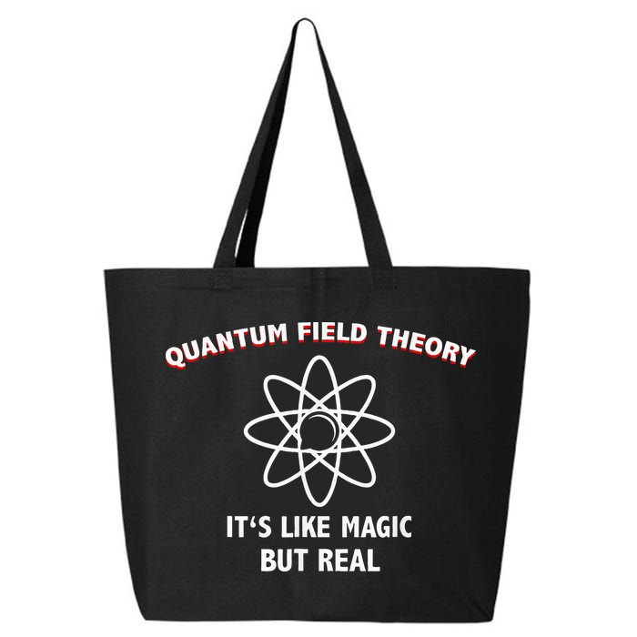 Quantum Field Theory ItS Like Magic Scientist Teacher 25L Jumbo Tote