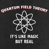 Quantum Field Theory ItS Like Magic Scientist Teacher 25L Jumbo Tote