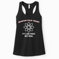 Quantum Field Theory ItS Like Magic Scientist Teacher Womens Tank Top