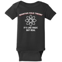 Quantum Field Theory ItS Like Magic Scientist Teacher Baby Bodysuit