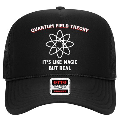Quantum Field Theory ItS Like Magic Scientist Teacher Trucker Hat