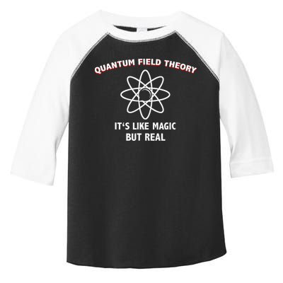Quantum Field Theory ItS Like Magic Scientist Teacher Toddler Fine Jersey T-Shirt